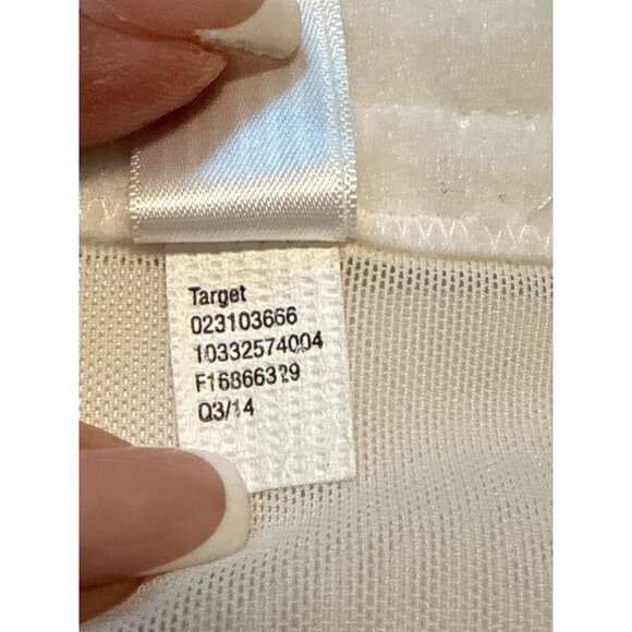 Women's Gilligan & O'Malley White Push Up Lace Bra Size Large Tiny Flaw - Picture 10 of 15